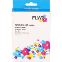 Huismerk Brother alt. LC-424C cyaan - thumbnail