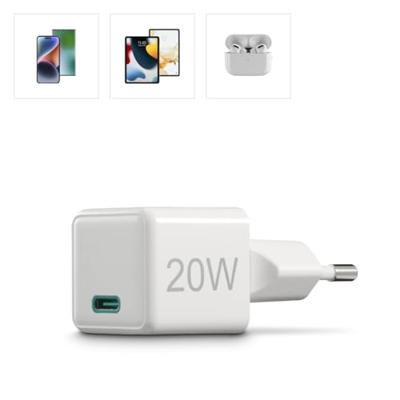 Hama Fast Charger USB-C PD/Qualcomm® Super-Mini Charger 20 W Oplader Wit - thumbnail