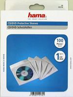 Hama CD/DVD Papieren Hoesjes 100 Stuks Wit - thumbnail