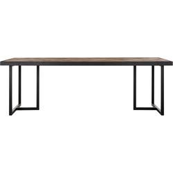 DTP Home Eettafel 'Criss Cross' Hout en staal, 280 x 100cm DTP Home Eettafel 'Criss Cross' Hout en staal, 280 x 100cm