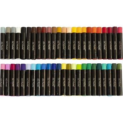 Creativ Company Oliepastels, l: 7 cm, dikte 11 mm, diverse kleuren, 48 stuk/ 1 doos Creativ Company Oliepastels, l: 7 cm, dikte 11 mm, diverse kleuren, 48 stuk/ 1 doos