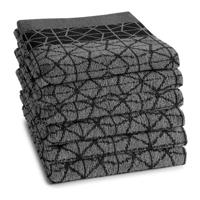 DDDDD DDDDD keukendoek chrystal 50x55 black - thumbnail