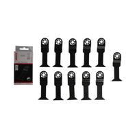 4tecx Multizaagblad universeel 12 bi-metaal 44 x 78 mm 10 + 1 stuks - thumbnail