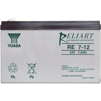 Yuasa RE7-12 Loodaccu 12 V 7 Ah Loodvlies (AGM) (b x h x d) 151 x 98 x 65 mm Kabelschoen 6.35 mm Onderhoudsvrij - thumbnail