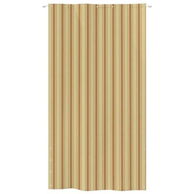 VidaXL Balkonscherm 140x240 cm oxford stof geel en oranje