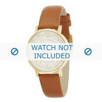 Horlogeband Kate Spade New York 1YRU0835 Leder Cognac 16mm - thumbnail