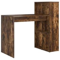 Bureau met plank Gerookt eiken 108 x 55 x 103.5 cm Bewerkt hout - thumbnail