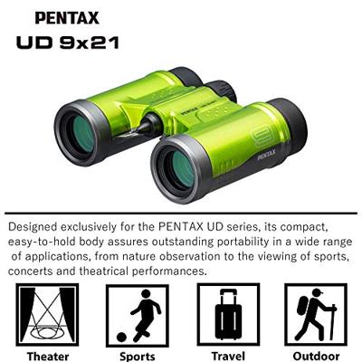 Pentax Verrekijker 9 x 21 mm Dakkant Groen 61813 Pentax Verrekijker 9 x 21 mm Dakkant Groen 61813