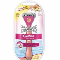 Wilkinson Quattro woman coral razor 1 Stuks - thumbnail