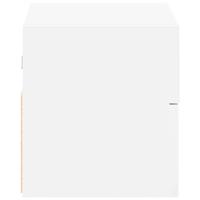 Nachtkastjes 2 st wandgemonteerd 45x26x28,5 cm wit - thumbnail