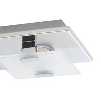 Eglo Moderne plafondlampVicaro 2-lichts chroom - 93312 - thumbnail