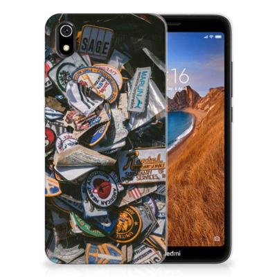 Xiaomi Redmi 7A | Siliconen hoesje | met foto Badges