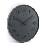 NeXtime klok 3095gs wood wood big, ø52.8 cm, wall, gray - thumbnail