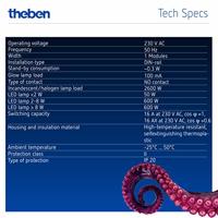 Theben OKTO ES12-230 Stroomstootschakelaar 1 stuk(s) - thumbnail