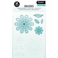 Studio Light • essentials mask embroidery - large daisy - thumbnail