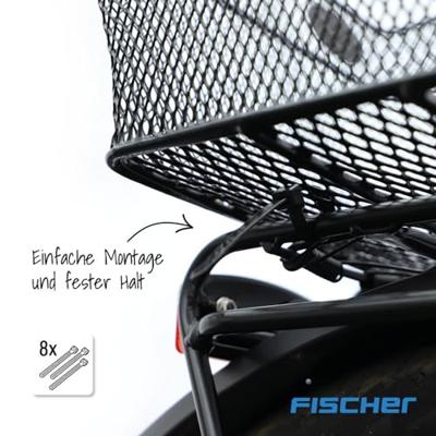 FISCHER FAHRRAD 50171 Fietsmand, voor Zwart