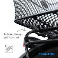 FISCHER FAHRRAD 50171 Fietsmand, voor Zwart - thumbnail