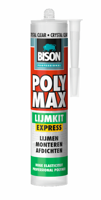 Bison Professional Poly Max® Lijmkit Express Crystal Clear Koker | 300 g - 1490919 - thumbnail