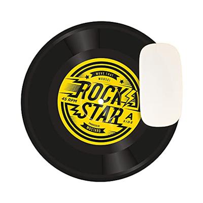 Mosterd Rock N Roll Muismat Mosterd Rock N Roll Muismat