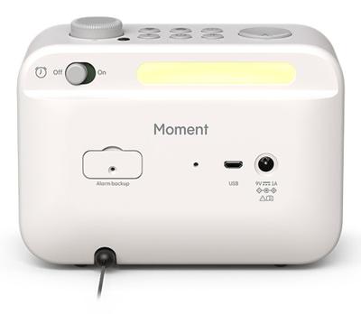Pure Moment Wekkerradio Sfeerverlichting Katoenwit