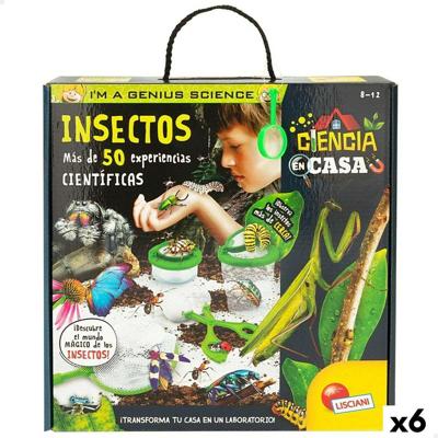 Wetenschapsspel Lisciani Giochi Insectos ES (6 Stuks)