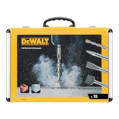 DeWALT DT9679 Boor- en Beitelset SDS-Plus 15-delig in koffer - thumbnail