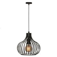 Freelight Hanglamp Aglio 28 cm zwart - thumbnail