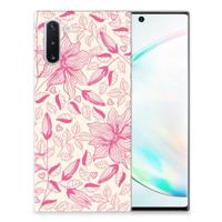 Samsung Galaxy Note 10 | TPU Case | Pink Flowers - thumbnail