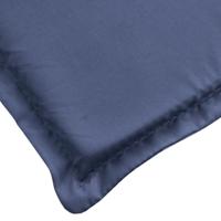VidaXL Ligbedkussen oxford stof marineblauw - thumbnail