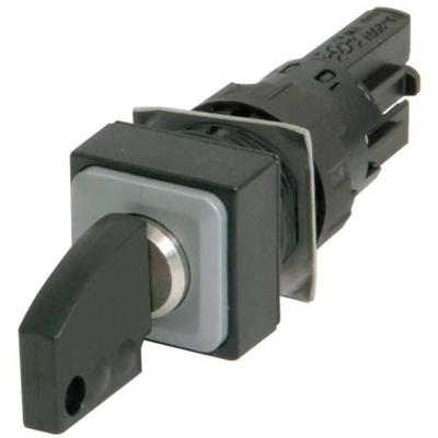 Eaton 072315 sleutelknop, 3 posities, zwart, vergrendelend