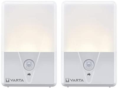 Varta Motion Sensor Night Light Twin 16624101402 Nachtlamp met bewegingsmelder LED Wit
