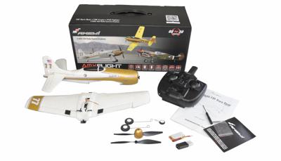 Amewi AMXFlight F8F Rare Bear RC vliegtuig voor beginners RTR 383 mm