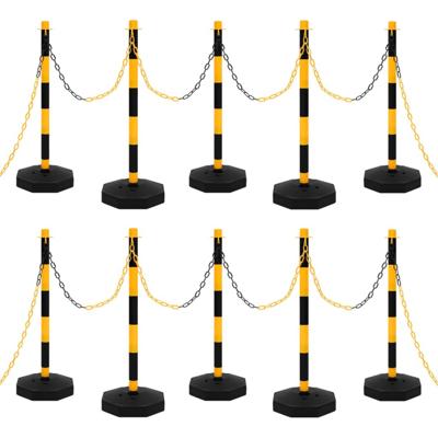 Kettingpalenset met kunststof ketting 10 m