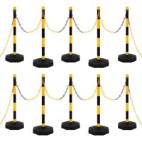 Kettingpalenset met kunststof ketting 10 m - thumbnail