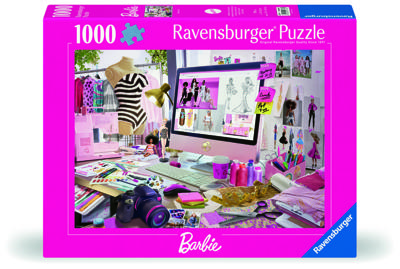Ravensburger puzzel Barbie Mode icoon 1000 stukjes Ravensburger puzzel Barbie Mode icoon 1000 stukjes