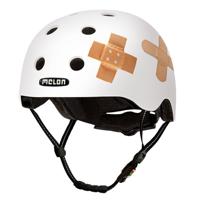 Melon helm urban active plastered white m-l - thumbnail
