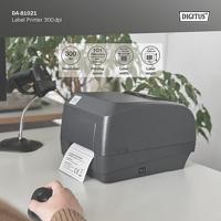 Digitus DA-81021 labelprinter Direct thermisch/Thermische overdracht 300 x 300 DPI 101,6 mm/sec Bedr - thumbnail