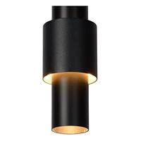 Lucide MARGARY - Hanglamp - Ø 28 cm - LED Dimb. - 3x4W 2700K - Zwart - thumbnail