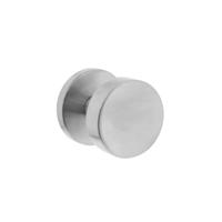Intersteel | Knopkruk Vlak op rozet | Centraal | RVS Geborsteld - thumbnail