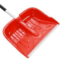 Sneeuwschep 136 cm aluminium rood - thumbnail