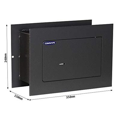 Muurkluis / wandkluis Dolomit 1 met sleutelslot - Antraciet