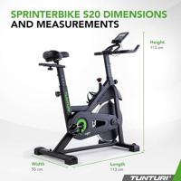 Tunturi Cardio Fit S20 Sprinter Bike - thumbnail