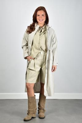 KWAY jas Barbrein K8143SW beige lt