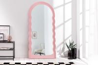 Design wandspiegel WAVE 160cm roze - 43159 - thumbnail
