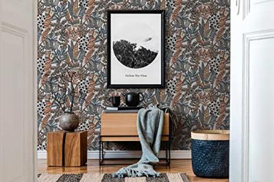 AS Creation Antigua - Wit - Planten Behang - 390952