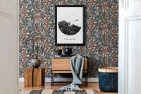 AS Creation Antigua - Wit - Planten Behang - 390952 - thumbnail