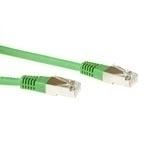 ACT Groene 5 meter LSZH SFTP CAT6 patchkabel met RJ45 connectoren - thumbnail
