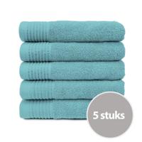 The One Badhanddoek 450 gram 70x140 cm Petrol (5 stuks) - thumbnail