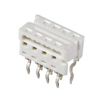 Molex 905841308 Female header, inbouw (standaard) Totaal aantal polen: 8 Rastermaat: 1.27 mm Inhoud: 1 stuk(s) Tube - thumbnail