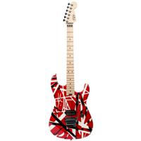 EVH Striped Serie elektrische gitaar rood-wit-zwart - thumbnail